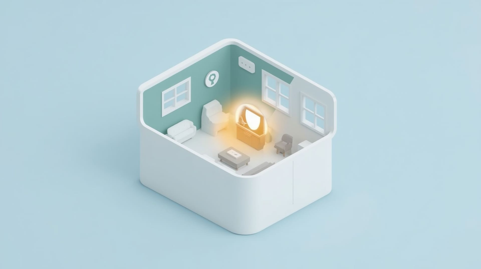 Isometric infographic showing where baseboard cleaning fits in a full move-out deep clean checklist